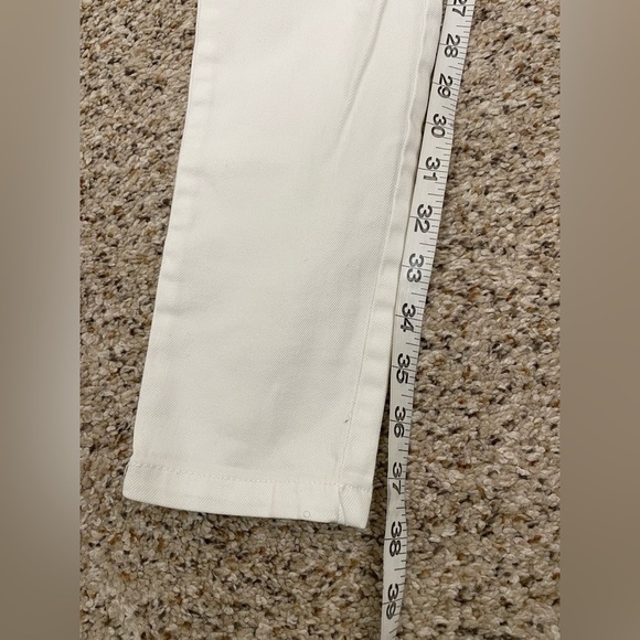 Zara Core Denim White Jeans Size 6 - Picture 6 of 9
